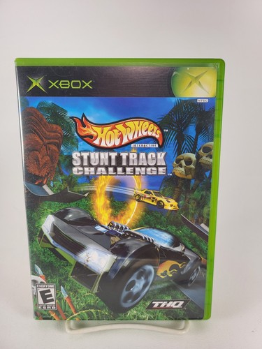 Hot Wheels: Stunt Track Challenge (Microsoft Xbox, 2004) Complete CIB