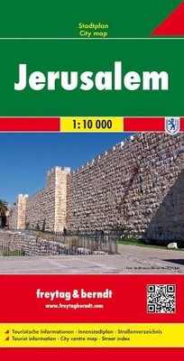 Jerusalem Map 1:10 000 (Map) (UK IMPORT)