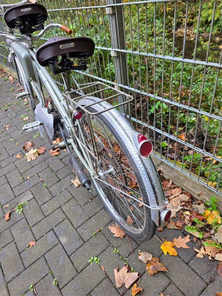L-Michon Tandem mit ABG Hilfsmotor 40-50er Jahre - Bild 2 von 4