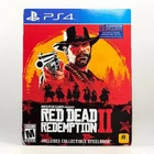 Sony PlayStation PS4 - Red Dead Redemption 2 Steelbook CIB Complete Tested