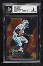 1995 Pinnacle Team Pinnacle Barry Sanders Natrone Means #3 BGS 9 MINT HOF 0q3