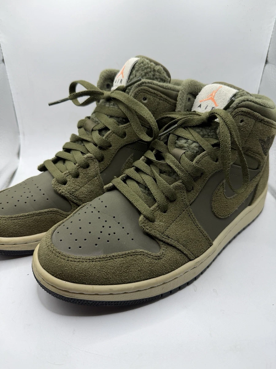 '18☆AIR JORDAN1 OLIVE CANVAS⭐希少OLIVE Las mejores ofertas en Jordan 1 Retro Mid Olive Canvas | eBay