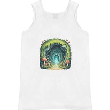 'Mossy Cave Entrance' Adult Vest / Tank Top AV064473