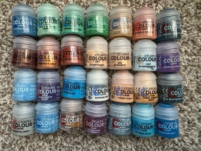 Games Workshop Warhammer Citadel Paint Lot Set Dry Layer Base (28)