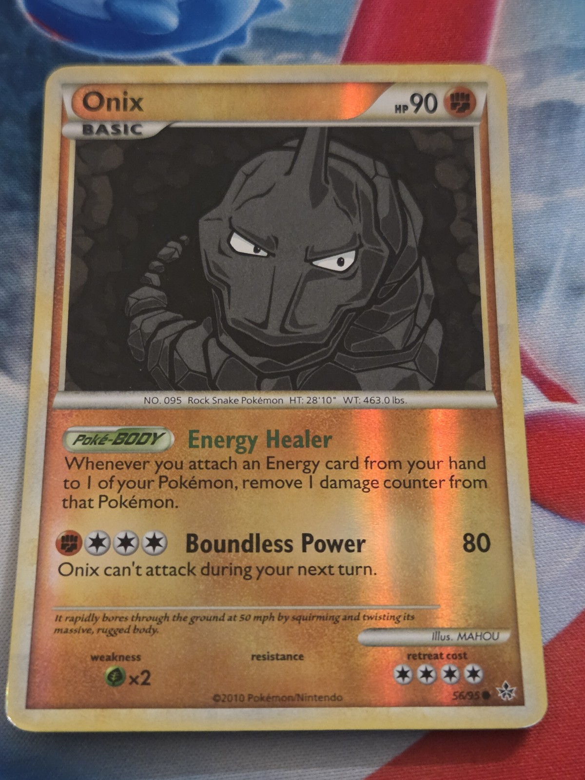 Onix 56/95 Unleashed Reverse Holo