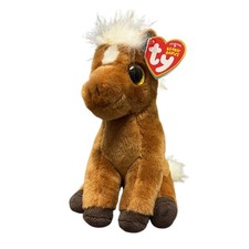 TY Beanie Baby - MORTY the Horse Regular Size - 6 inch - MWMTs