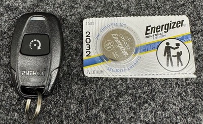 Python 7111P Remote Control fresh battery in remote with extra battery included