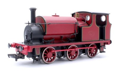 IXION ''O'' SPUR ROT 0-6-0T HUDSWELL CLARKE UNNUMMERIERTE DAMPFLOKOMOTIVE