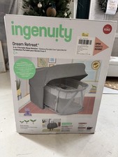 Ingenuity Dream Retreat 3-in-1 Portable Bassinet, Playard and Light Blocking