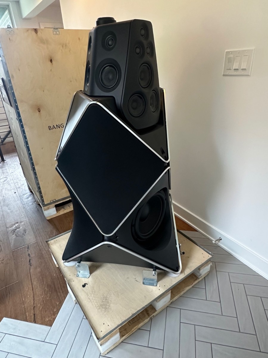 Bang & Olufsen B&O Beolab 90 Speakers - Black Anthracite/Natural