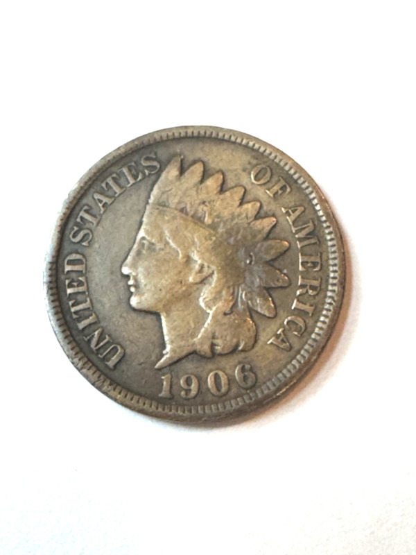 1906  Indian Head Cent/Penny