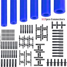 Vacuum Line Kit 6pcs 5ft Vacuum Hose Automotive 113pcs Connectors For Toyota Vacuum Line Kit 6pcs 5ft Vacuum Hose Automotive 113pcs Connectors For Toyota