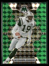 Keyshawn Johnson 2023 Panini Mosaic Green New York Jets #81