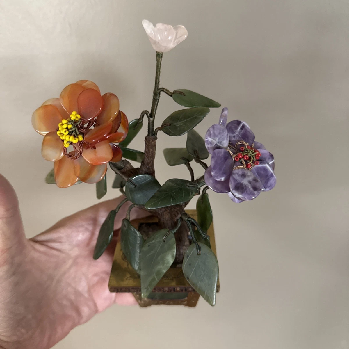 玉石盆景树其他中国收藏品1900-现在| eBay
