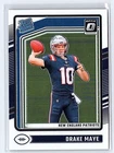 2024 Donruss Optic Drake Maye RC Raed Rookie #229 Patriots (638)