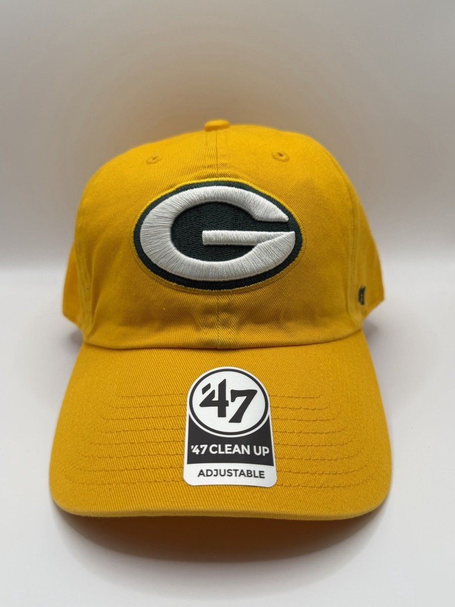 NFL Green Bay Packers Embroided Logo Strapback Cap Hat OSFA Vintage Green Bay Packers NFL Embroidered Logo 7 Snapback  main image 2