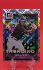 2022 Panini Donruss - Trending Oneil Cruz #T-8 Diamond (RC)