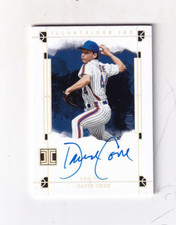 2024 DAVID CONE PANINI IMPECCABLE AUTO/AUTOGRAPH 15/25 NEW YORK METS