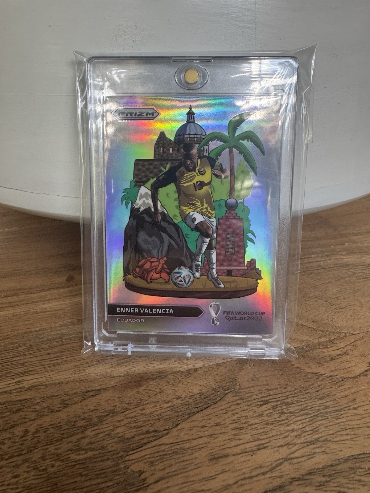 2022 Panini Prizm World Cup Qatar - National Landmarks Enner Valencia #8