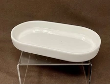 KLM Airlines White Oblong Dish Designed by Marcel Wanders