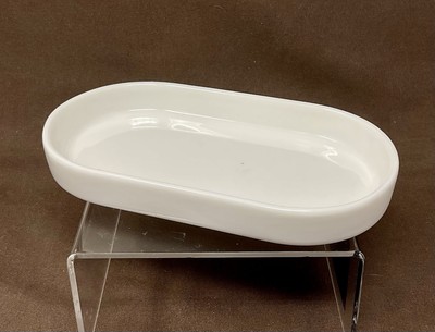KLM Airlines White Oblong Dish Designed by Marcel Wanders
