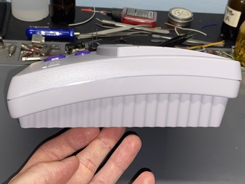 Ultimate SNES RGB Super Nintendo Console Mini Jr. 1 Chip Recapped LED Region - Picture 5 of 20