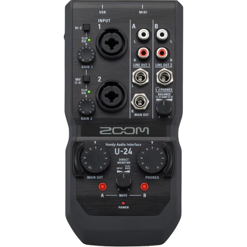 Zoom U-24 24-Channel Audio Interface