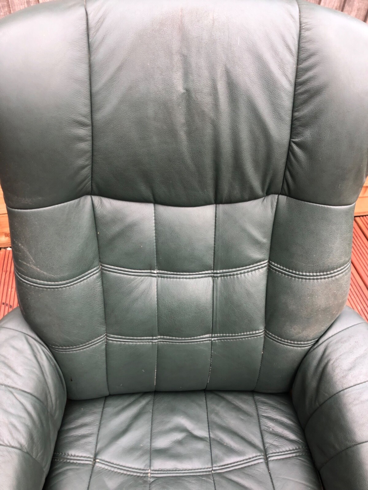 Reclining leather armchair eBay