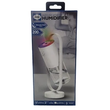 Sealy Multicolor Projector Humidifier 2 Mist Modes Touch Control 3 Light Modes