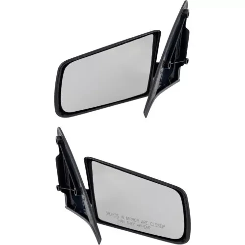 New Manual Door Mirror Textured Left & Right Side Fits 1982-1994 Chevrolet S10