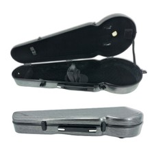 16 Inch Carbon Fiber Viola Hard Case Adjustable Straps 15-16.5 Inch Viola Silver