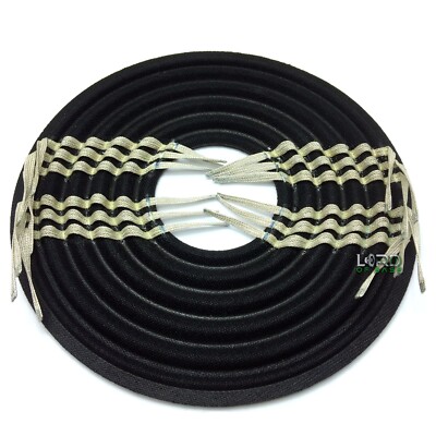 10'' x 3'' Flat Linear Roll Spider With Triple Leads Subwoofer Speaker XHDZ047-4