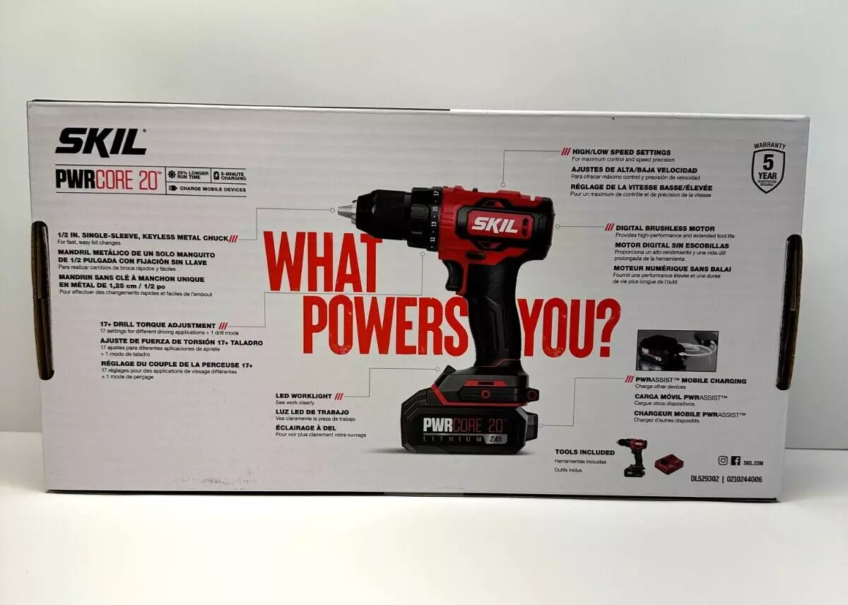 Skil hd529301 20v max brushless drill driver sale