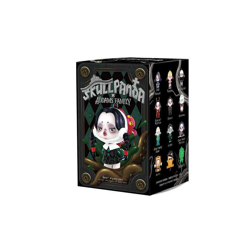 POP MART Skullpanda Addams Family Series Blind Box Confirmed