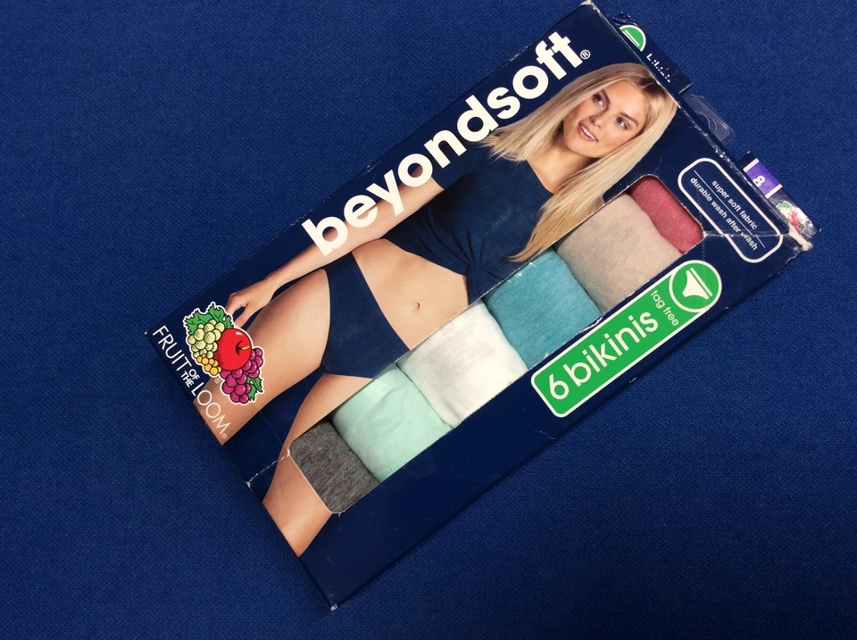 Ropa interior para mujer: Fruit of the Loom Beyond suave o algodón elástico varios 6 paquetes Foto 2 de 4