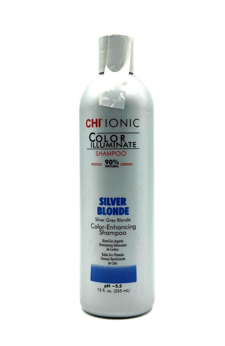 CHI Ionic Color Illuminate Shampoo 90% Natural Silver Blonde