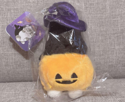 mofusand Mascot Plush Keychain Shachi-Nyan Killer Whale Trick or