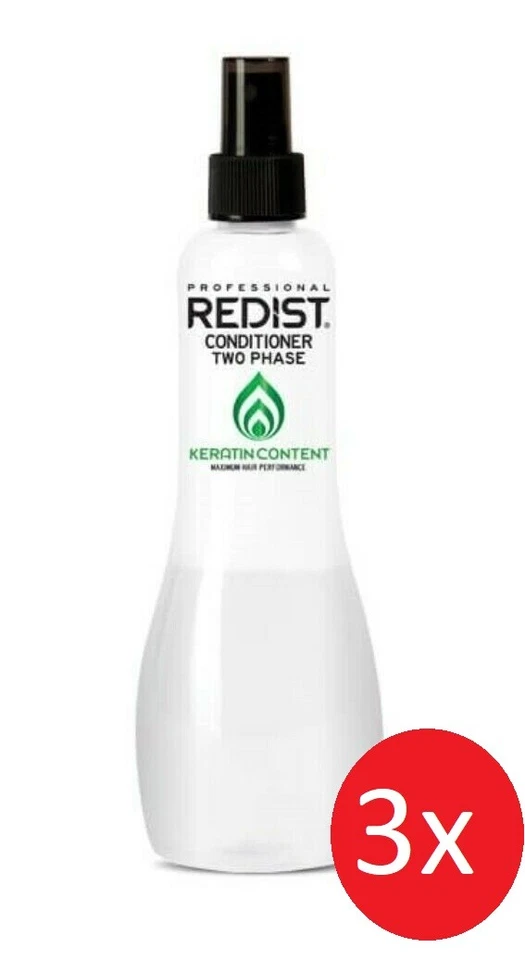 ( 20,75€ / 1L ) 3 x Redist 2 Phase Conditioner mit Keratin Öl 400ml