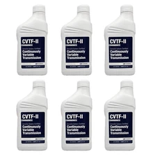 Subaru CVTF-II CVT Transmission Fluid (6 Quarts) - SOA427V1660 Genuine OEM AUTO