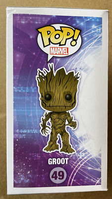 Funko Pop! Marvel Guardians of The Galaxy Groot Vinyl Figure # 49