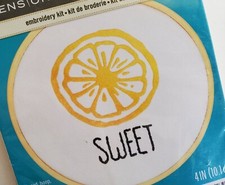 Dimensions Sweet Embroidery Kit Learn A Craft 72-75230 NIP