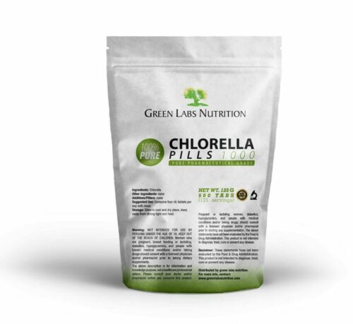 COMPRIMÉS DE SUPERALIMENTS CHLORELLA BIO DÉSINTOXICANTS NATURELS VITAMINES - Photo 1/13