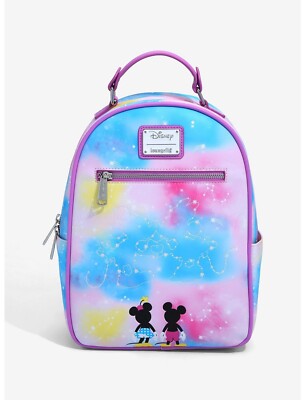 Loungefly| Mini Backpack Minnie&Mickey Amazon.com: Minnie & Mickey Loungefly – Mickey & Friends  main image 2