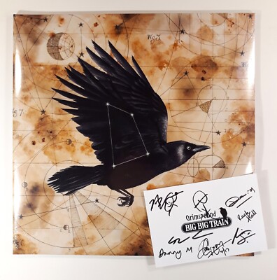 Big Big Train - Grimspound (*Rare* 2 x Opaque Vinyl LP + Signed Postcard) New