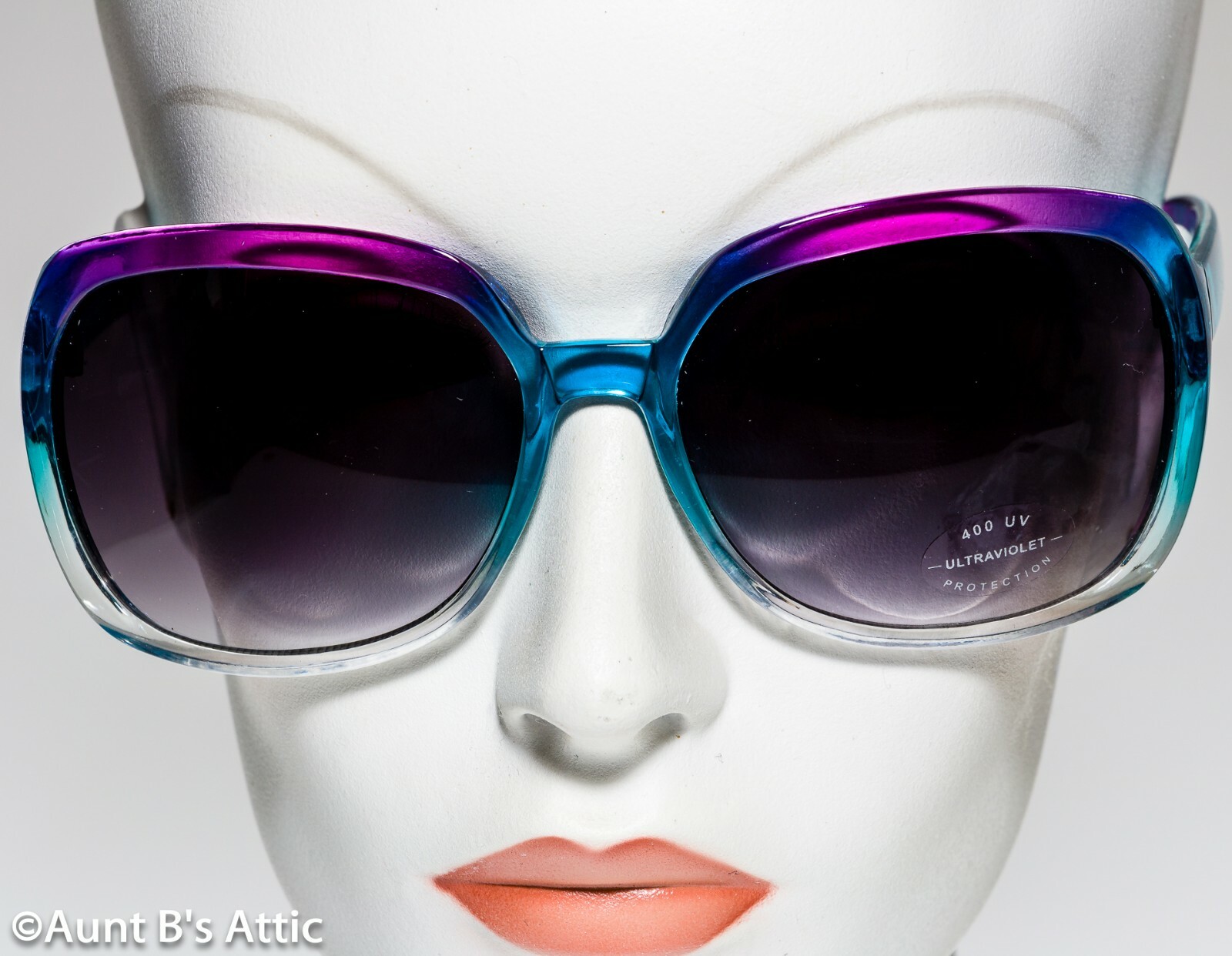 70s Retro Sunglasses for Women Colorful Plastic Frame Vintage Costume Shades  -image