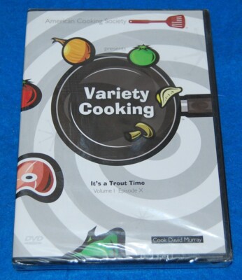 Variety Cooking Volume 1 Episode 10 w/David Murray DVD, New & Factory Sealed