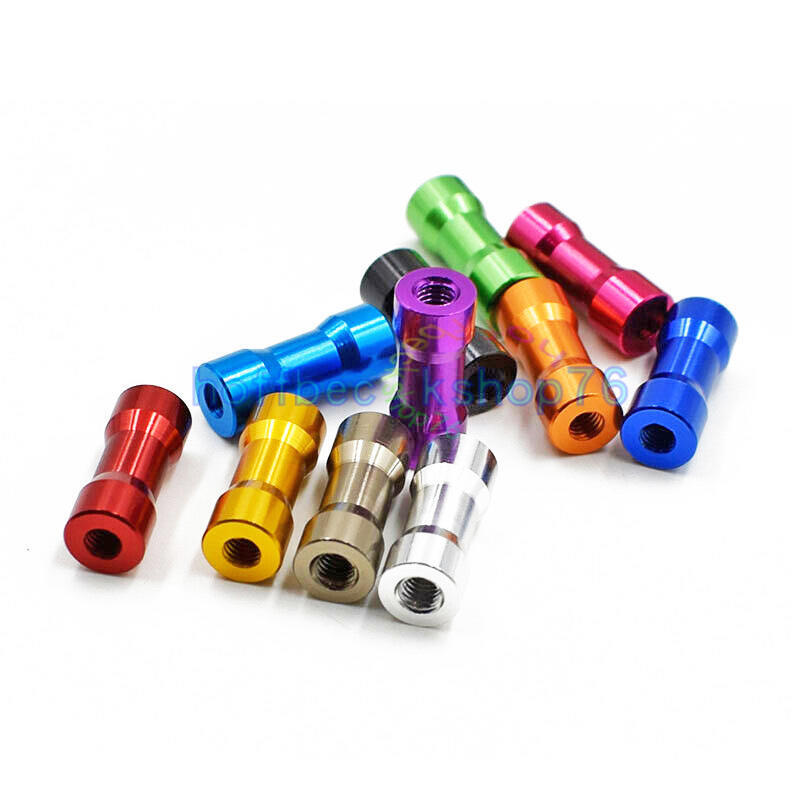 10-100Pcs M3 Aluminum Hex Standoff Spacer - 10mm To 35mm, Round Head, Colorful, 6061 Alloy
