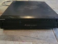 Sony CDP-CE375 5-Disc Carousel CD Changer Player Tested Works No Remote