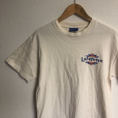 Lafayette Short Sleeve T-Shirt M Size Round Neck Beige Skin Color - Picture 1 of 7