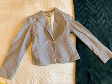 Ladies Petit Sophisticate Striped Blazer